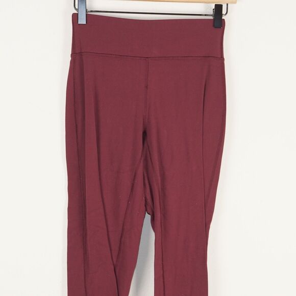 Lululemon Back in Action Garnet Red Jogger Womens Sz 4 W5AQIS - Picture 2 of 11